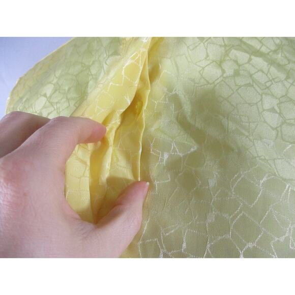 Vintage Yellow Silky Pendleton Professional Secretary Blouse 6 - Picture 7 of 9